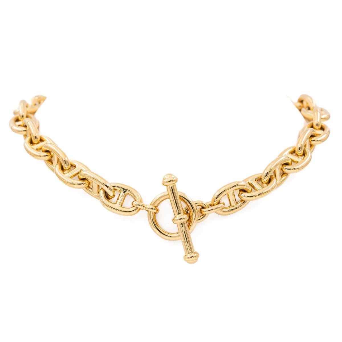 Collier Maille marine en or jaune - Castafiore