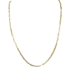 Collier maille marine en or jaune - Castafiore