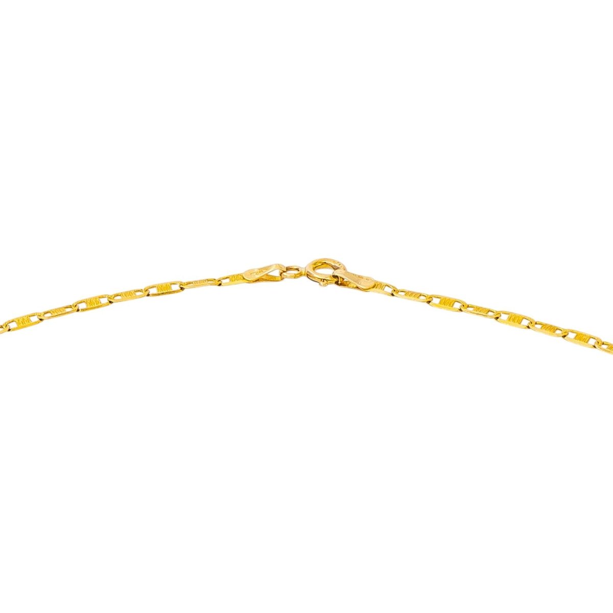 Collier maille marine Or jaune - Castafiore