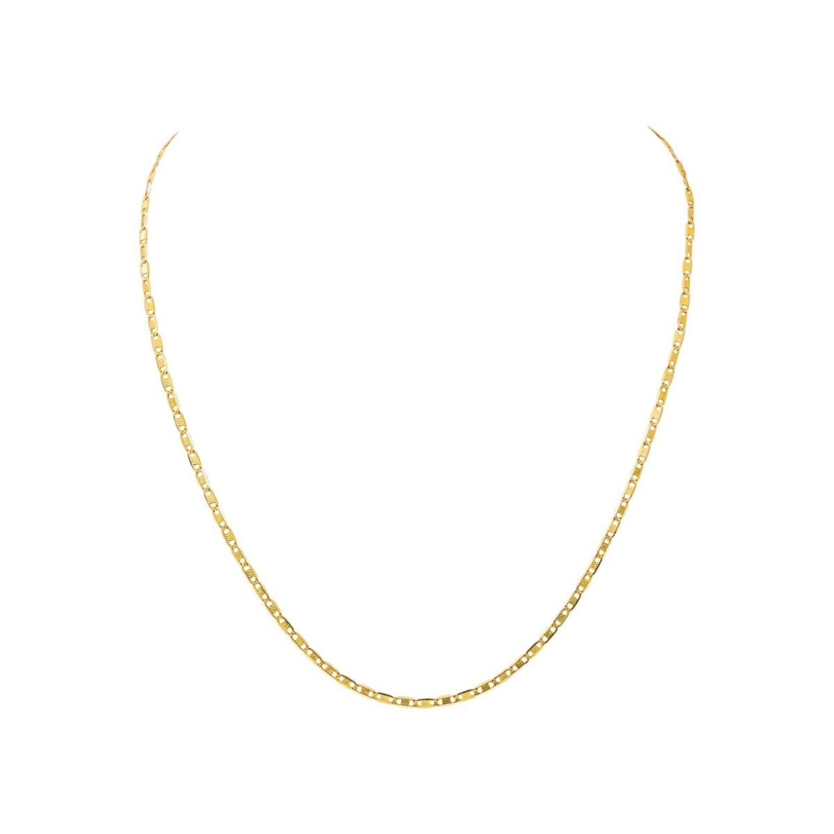 Collier maille marine Or jaune - Castafiore