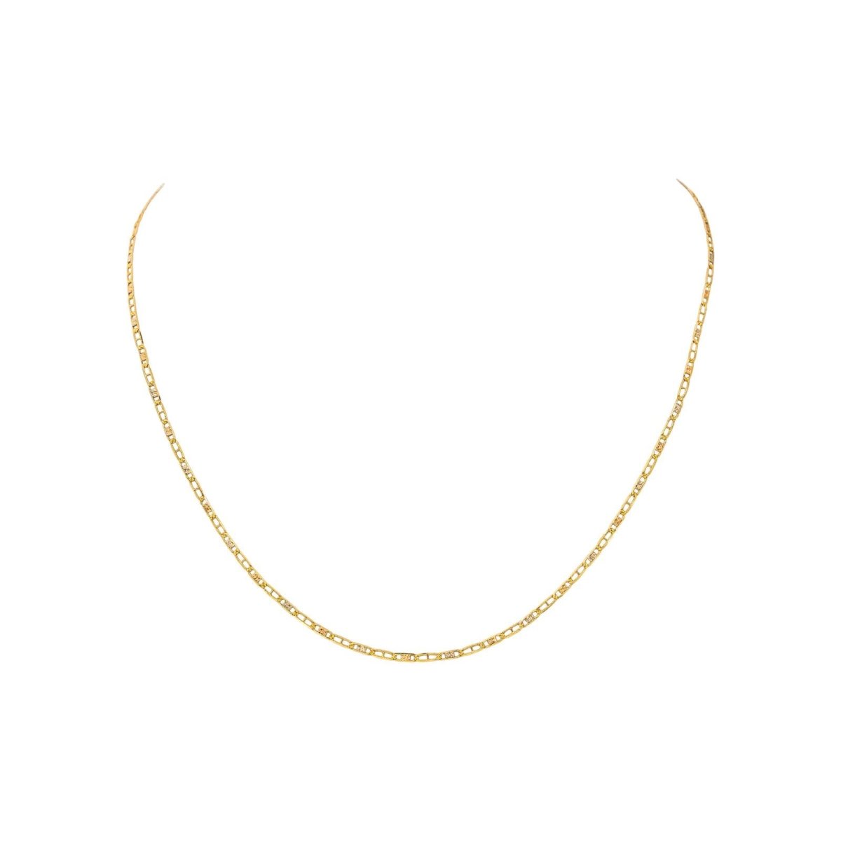 Collier Maille marine Or jaune - Castafiore