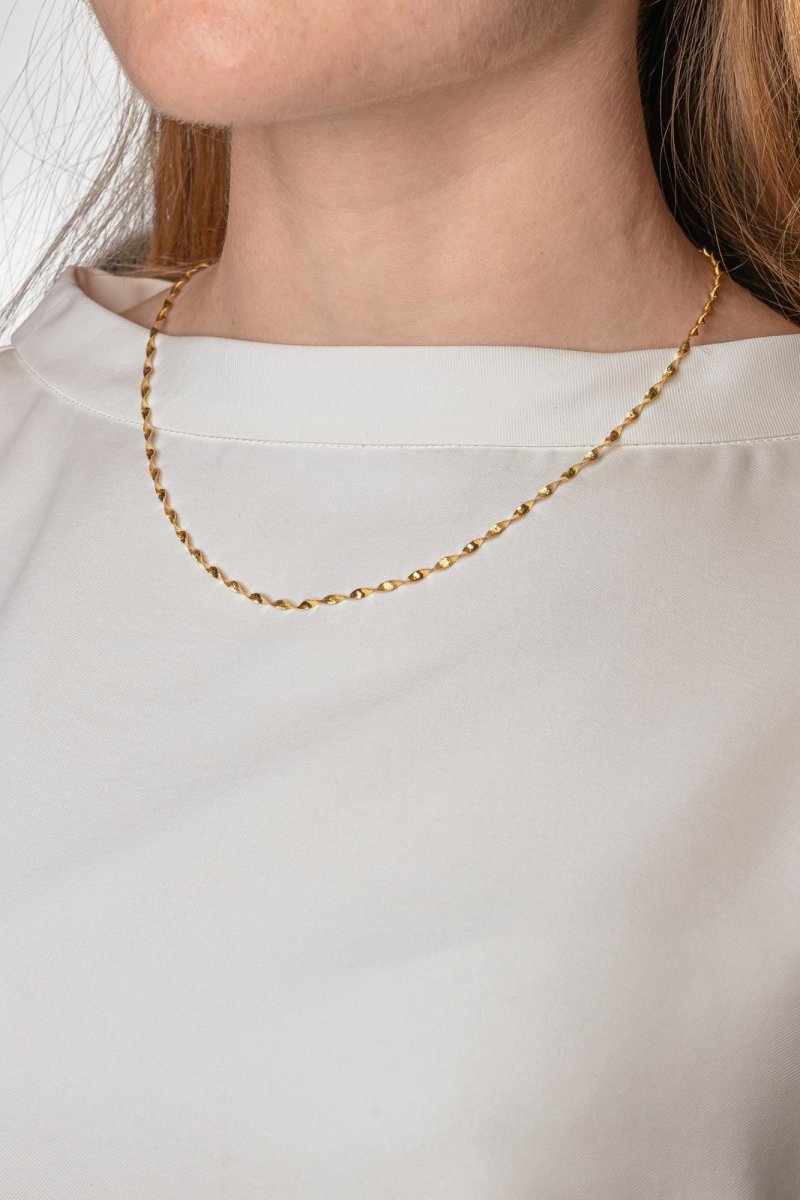 Collier Maille Miroir Or jaune - Castafiore
