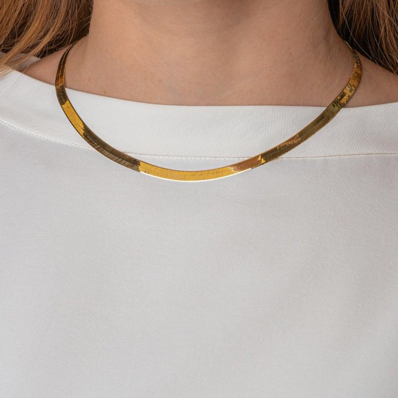 Collier Maille miroir Or jaune - Castafiore