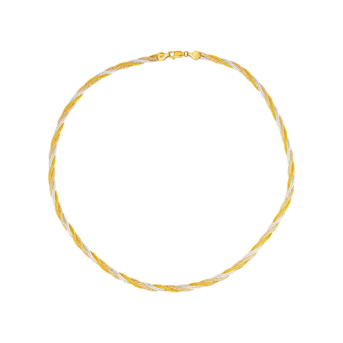 Collier Maille miroir Or rose - Castafiore