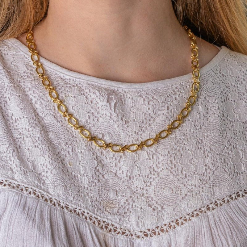 Collier Maille ovale Or jaune - Castafiore