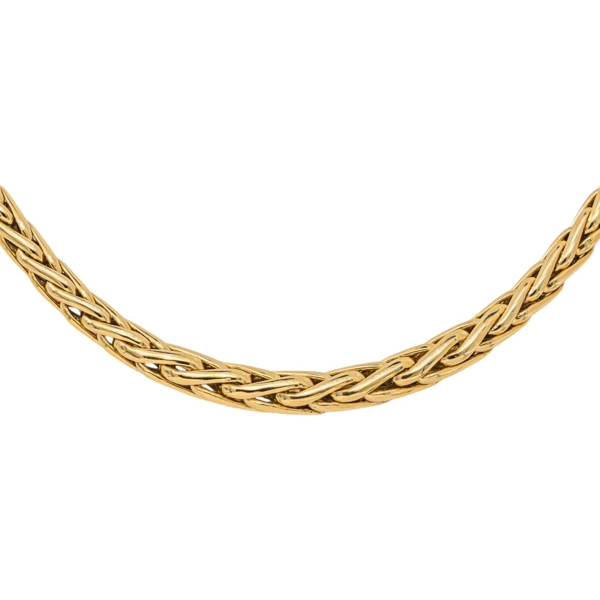 Collier Maille palmier Or jaune - Castafiore