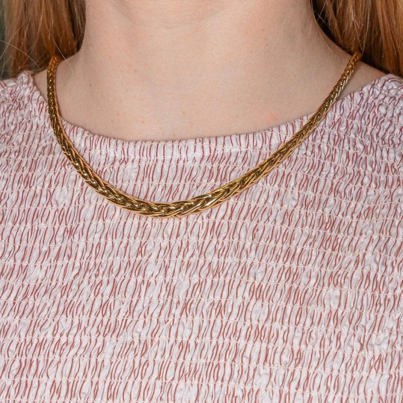 Collier Maille palmier Or jaune - Castafiore