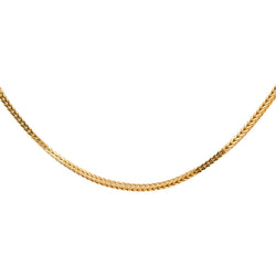 Necklace Palm mesh Yellow gold