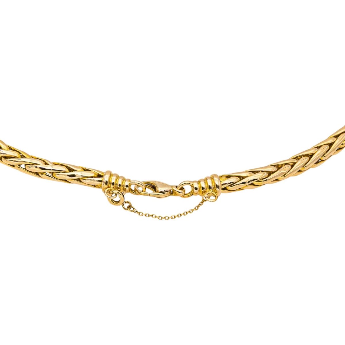 Collier Maille palmier Or jaune - Castafiore