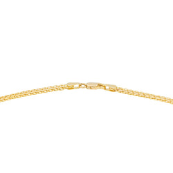 Collier Maille palmier Or jaune Diamant - Castafiore