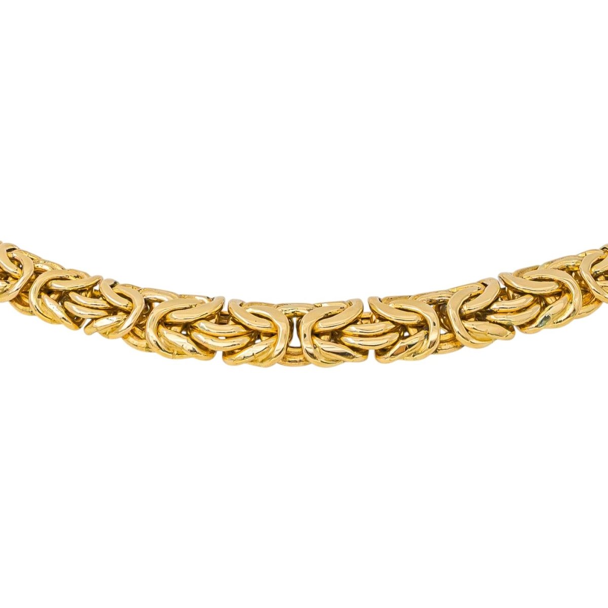 Collier Maille péruvienne Or jaune - Castafiore