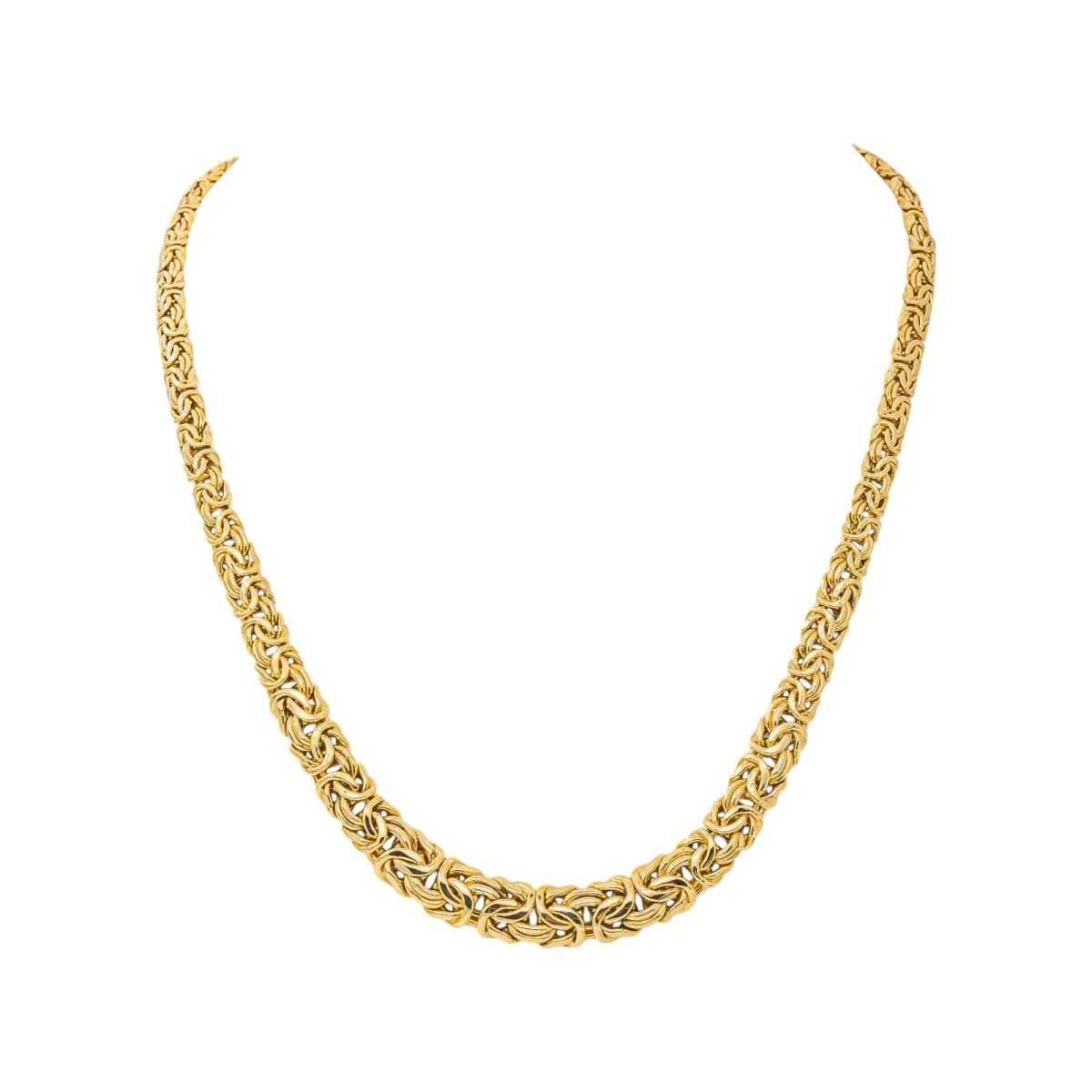 Collier Maille péruvienne Or jaune - Castafiore