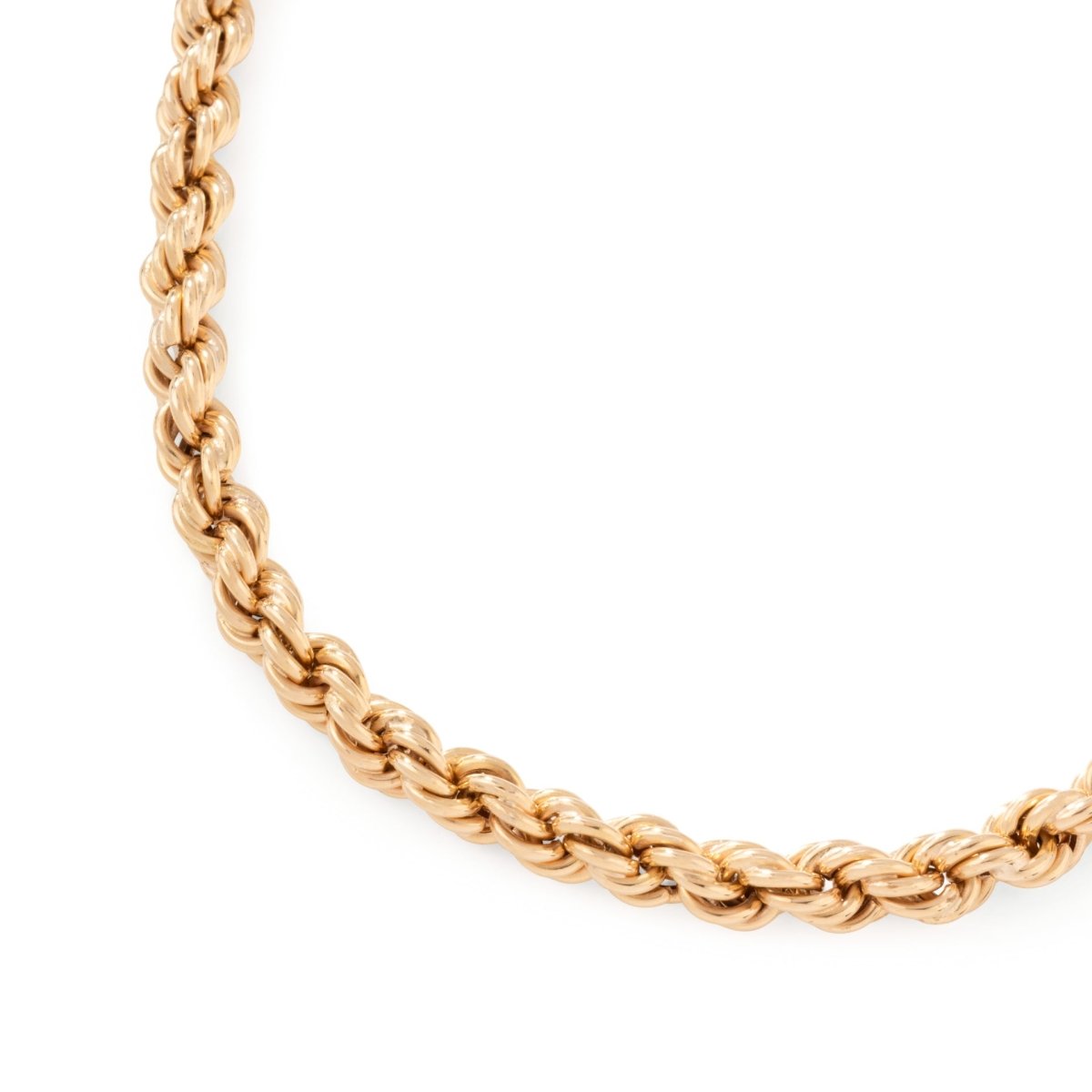 Collier Maille polonaise en or rose - Castafiore