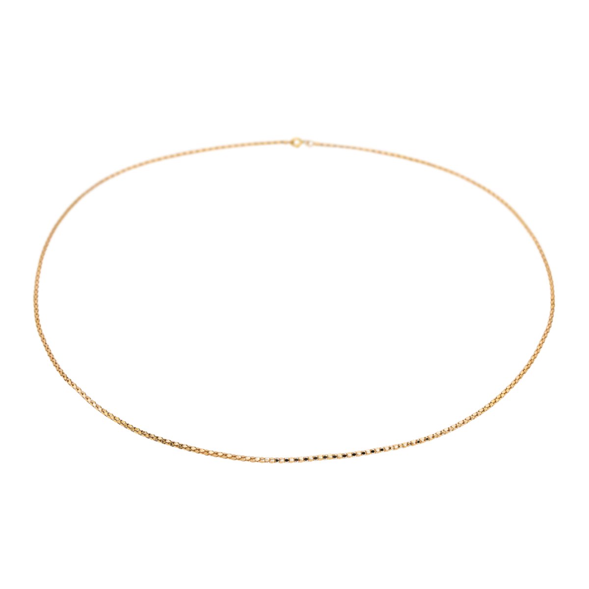 Collier maille pop corn Or jaune - Castafiore