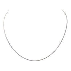 Collier Maille serpentine Or blanc - Castafiore