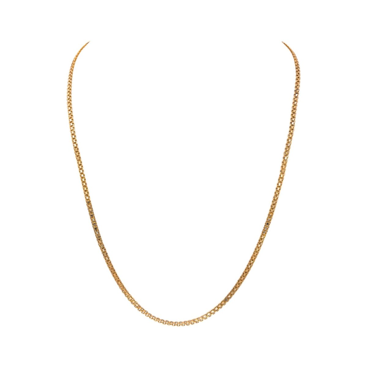 Collier Maille souple Or rose - Castafiore