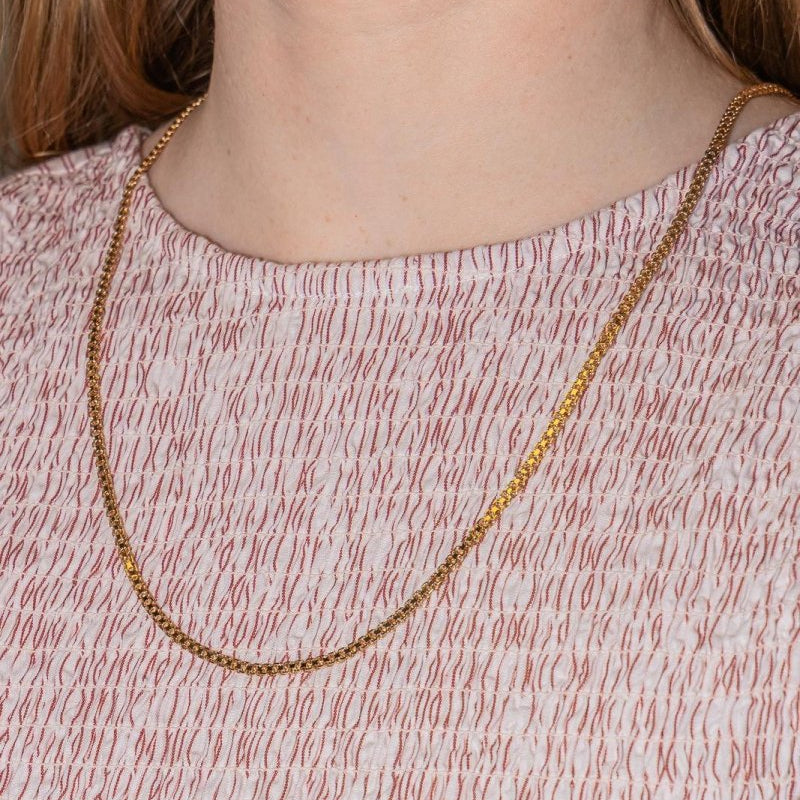 Collier Maille souple Or rose - Castafiore