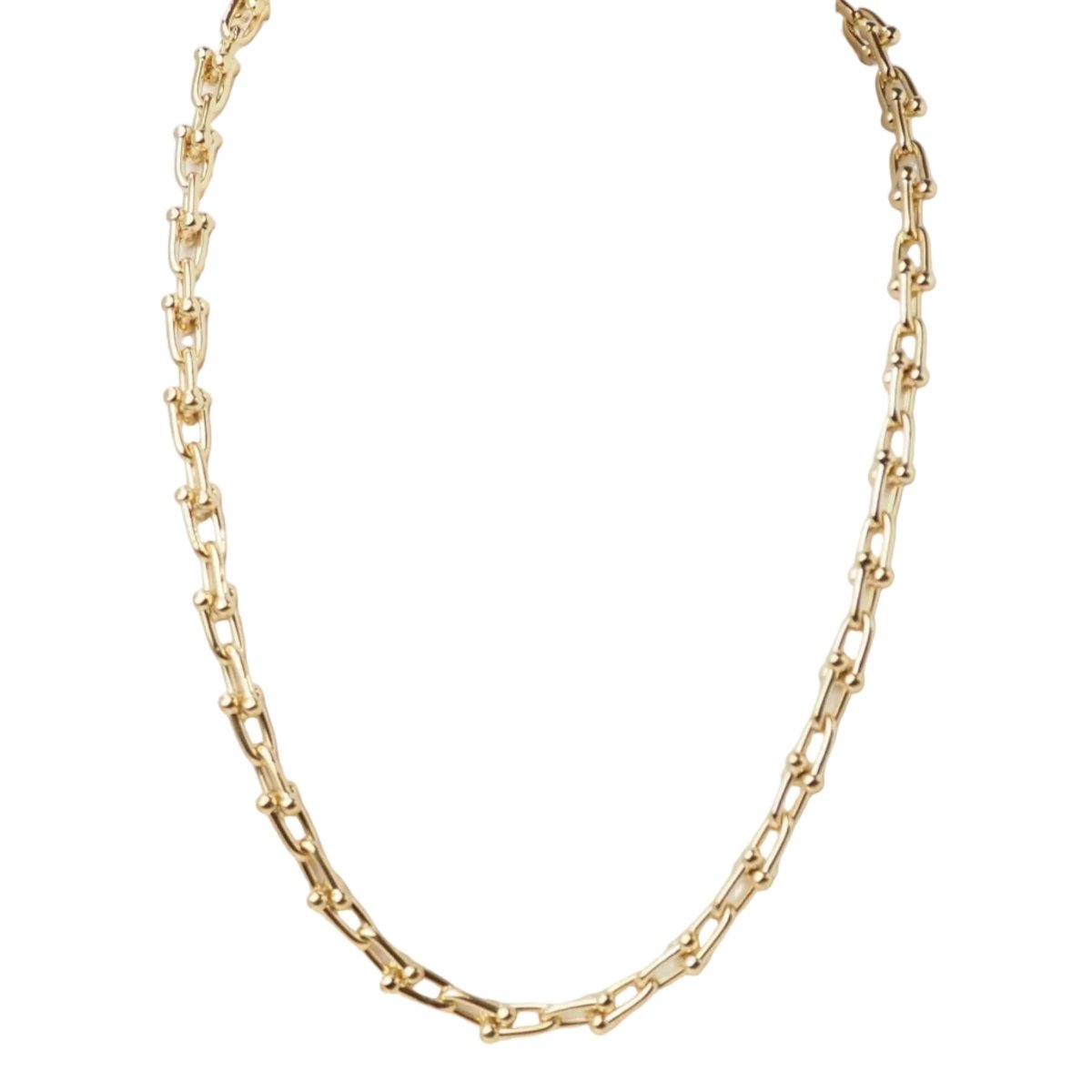 Collier Maille TIFFANY & CO. "HardWear" en or jaune - Castafiore