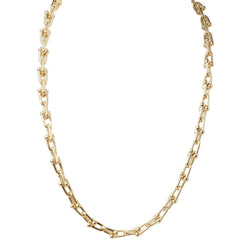 Collier Maille TIFFANY & CO. "HardWear" en or jaune - Castafiore