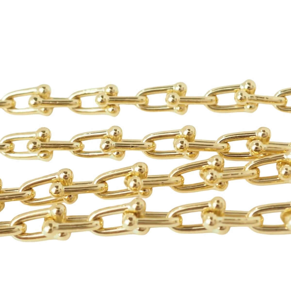 Collier Maille TIFFANY & CO. "HardWear" en or jaune - Castafiore