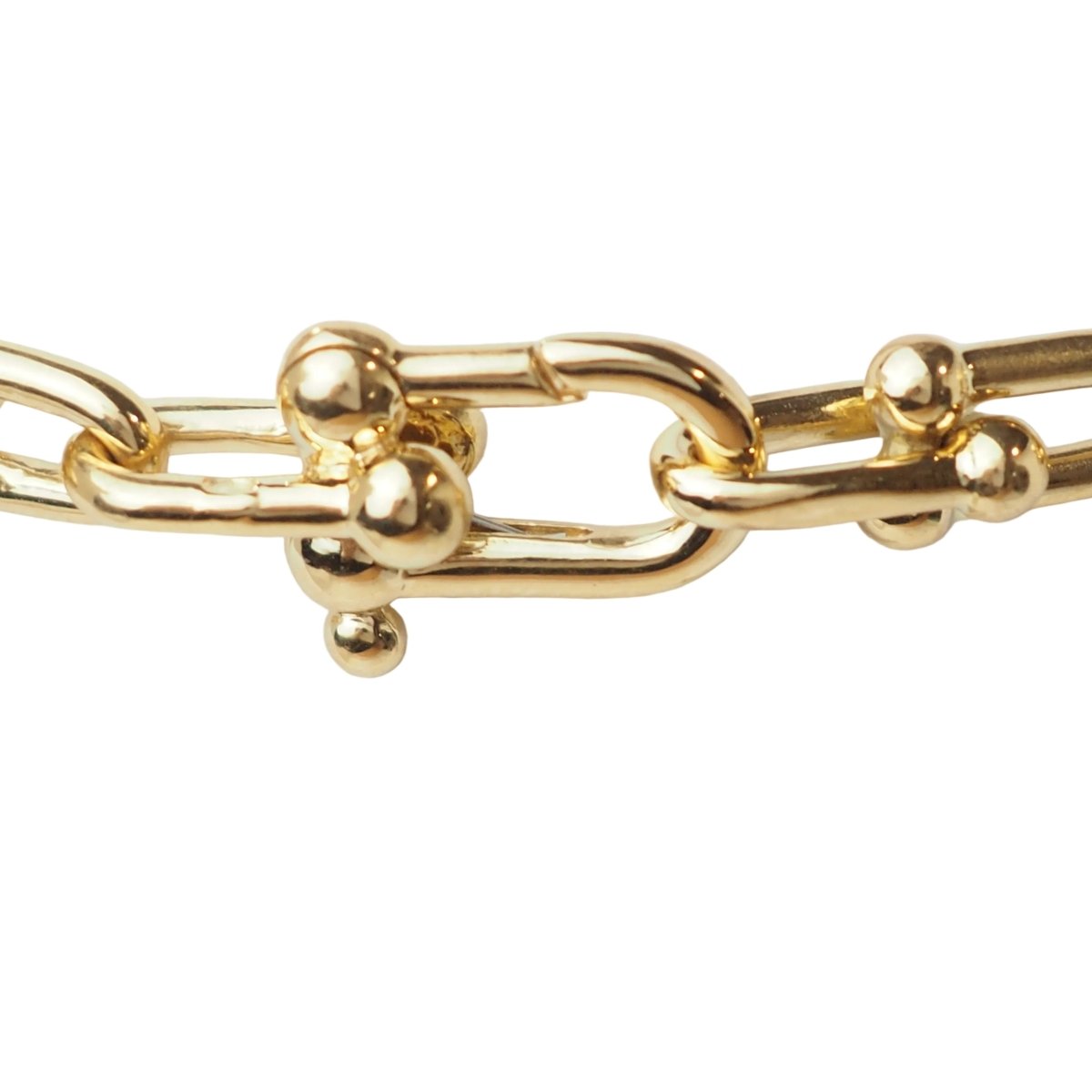 Collier Maille TIFFANY & CO. "HardWear" en or jaune - Castafiore