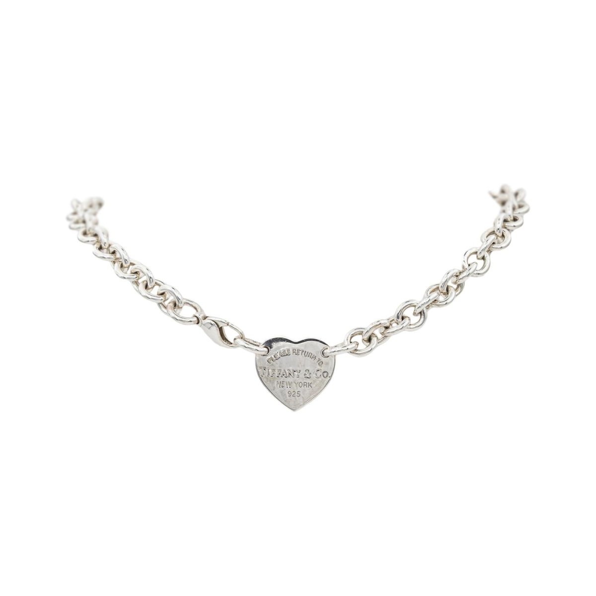 Collier Maille TIFFANY & CO. "Return To Tiffany" en argent - Castafiore