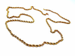 Collier Maille torsadée Or jaune - Castafiore