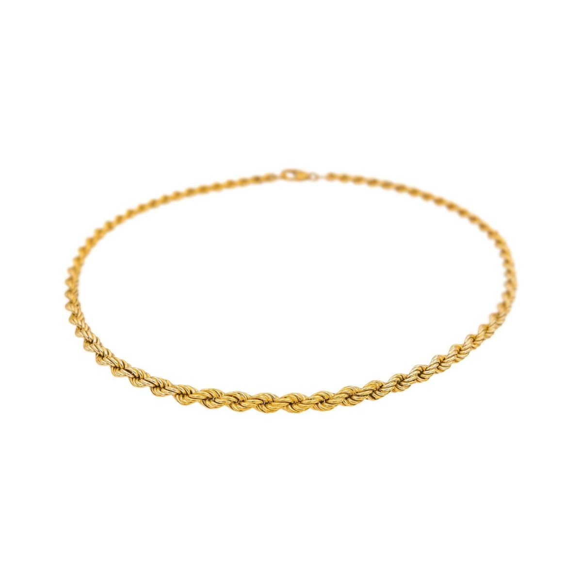 Collier Maille torsadée Or jaune - Castafiore