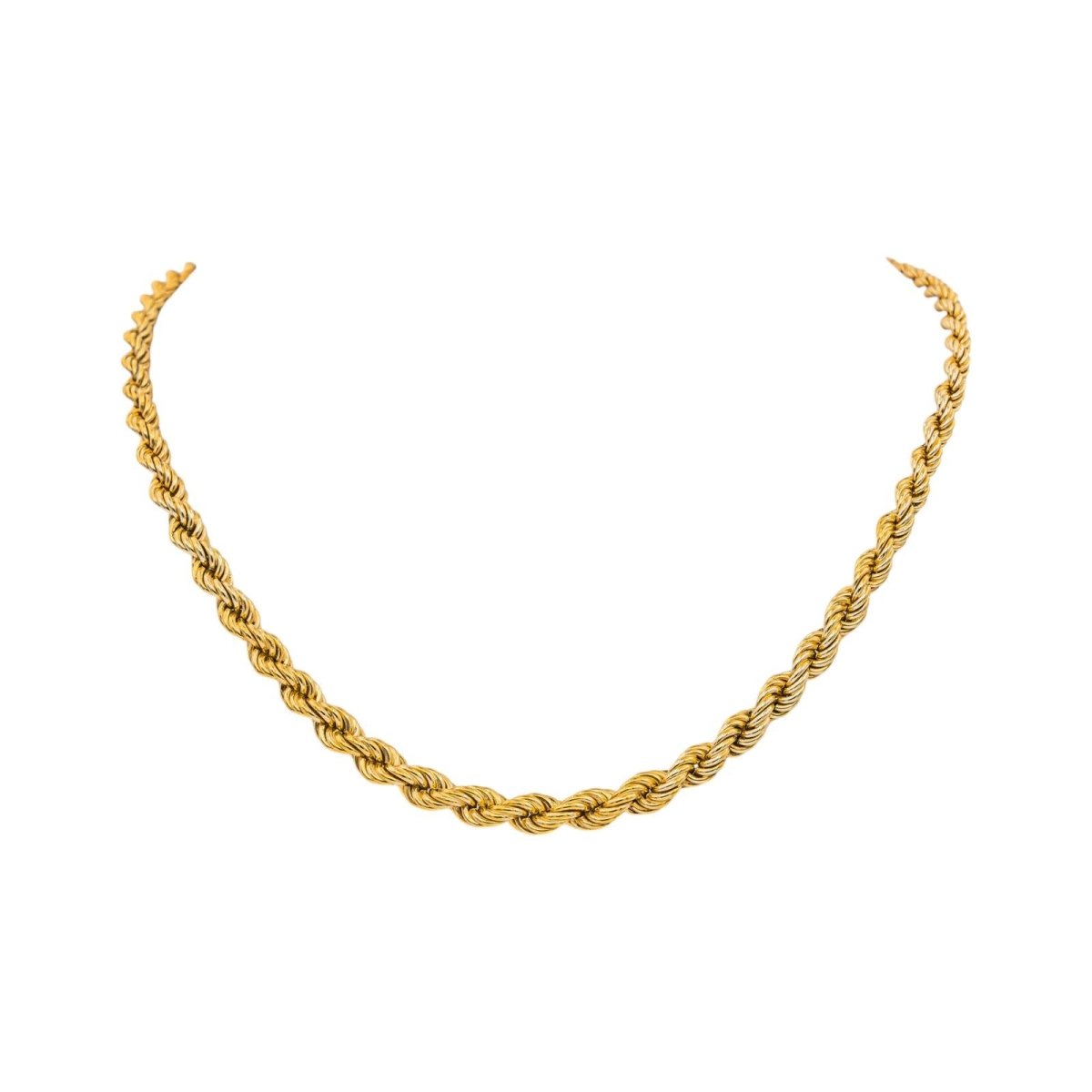 Collier Maille torsadée Or jaune - Castafiore