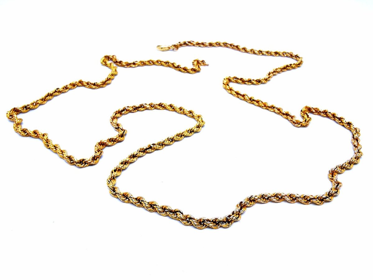 Collier Maille torsadée Or jaune - Castafiore