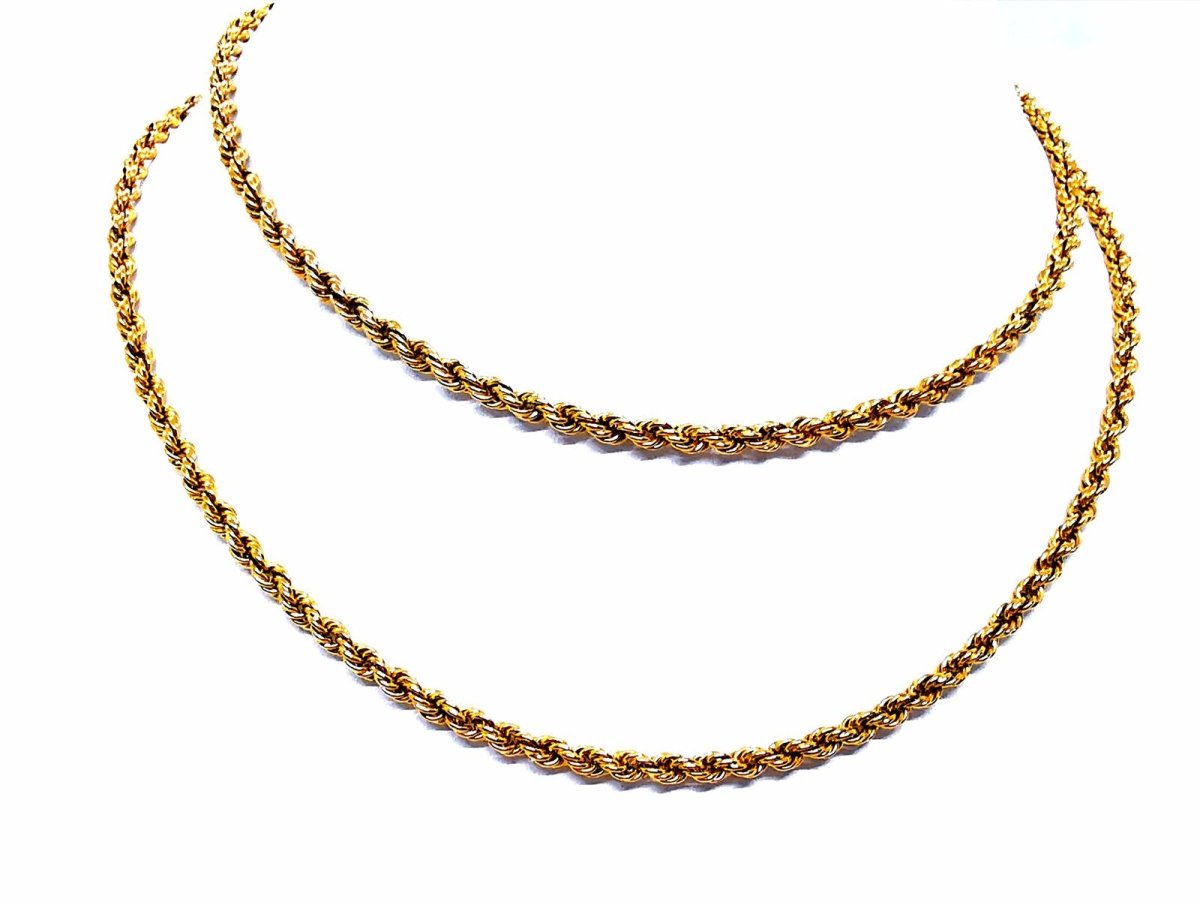 Collier Maille torsadée Or jaune - Castafiore