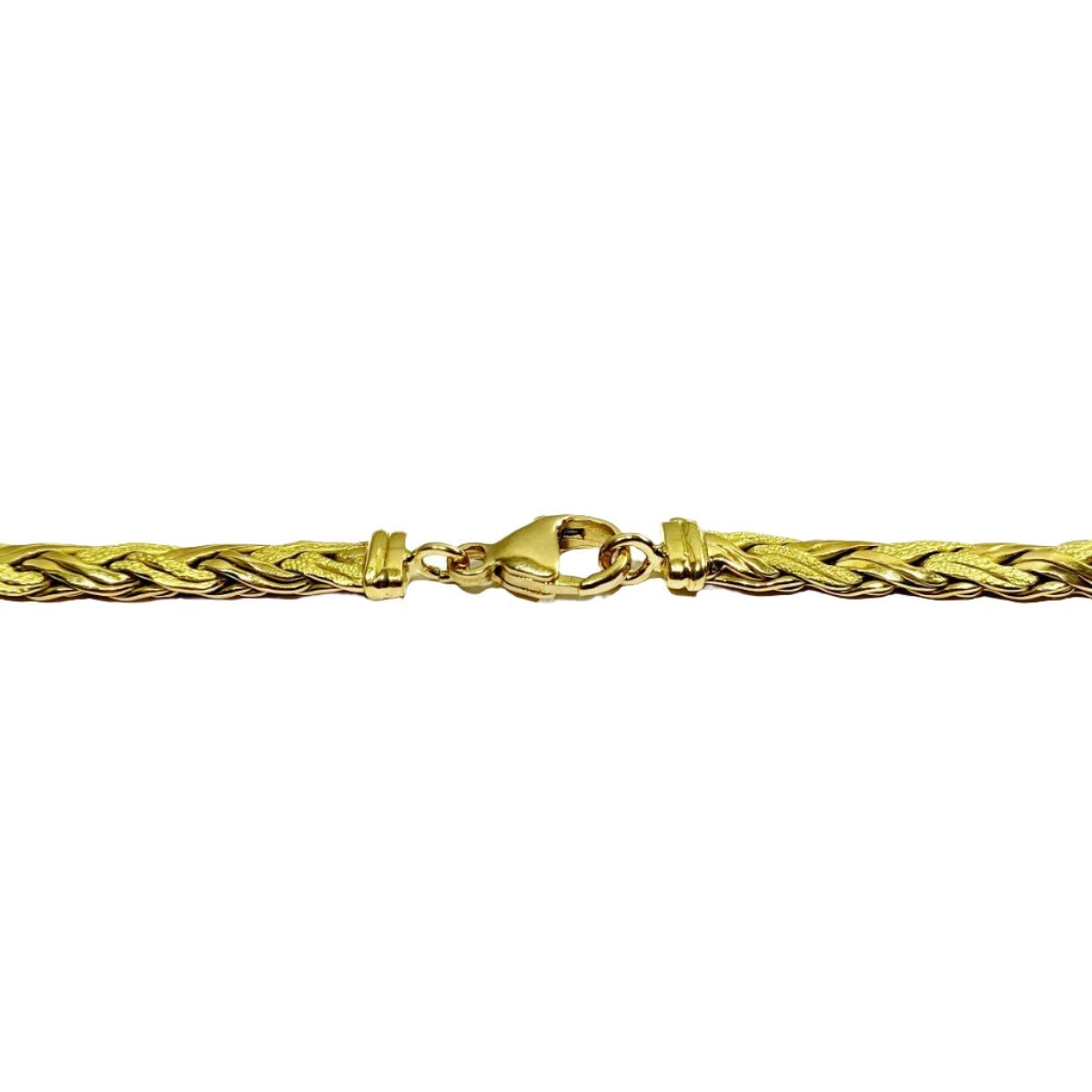 Collier Maille tresse en or jaune - Castafiore