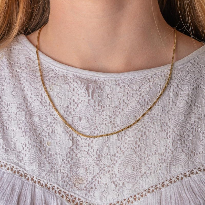 Collier Maille tressée Or jaune - Castafiore