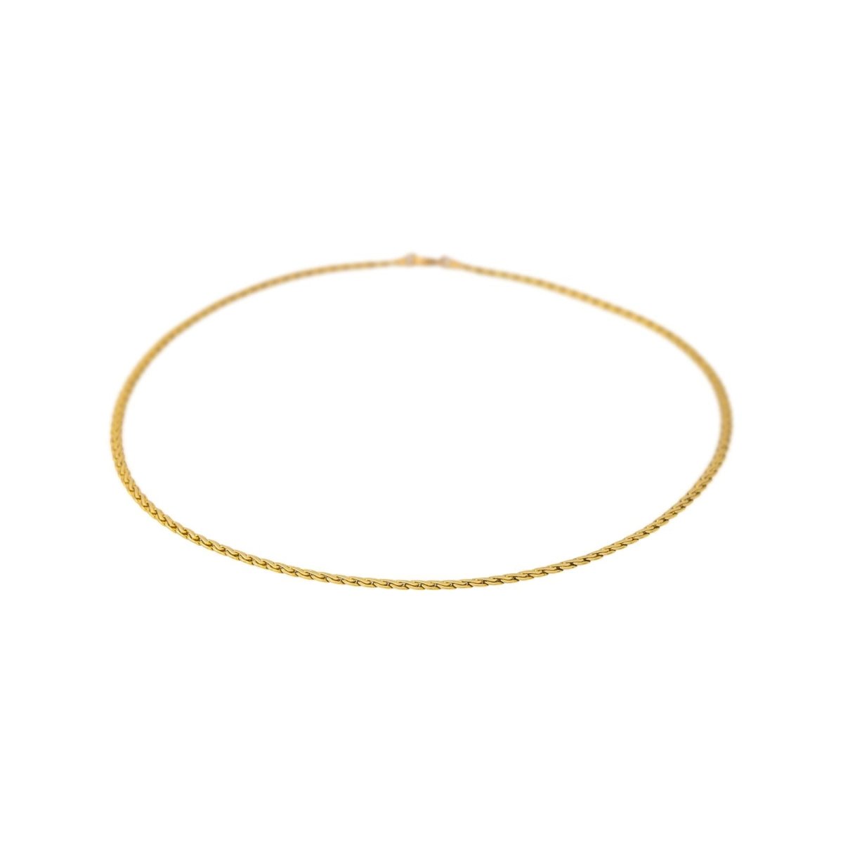 Collier Maille tressée Or jaune - Castafiore