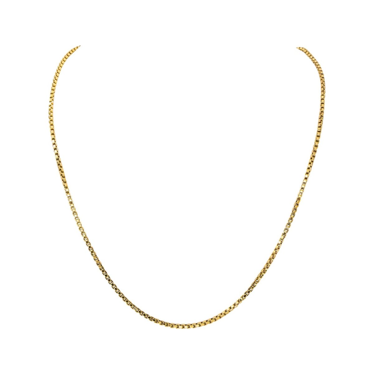 Collier maille Vénitienne Or jaune - Castafiore