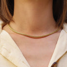 Collier mailles en or jaune - Castafiore