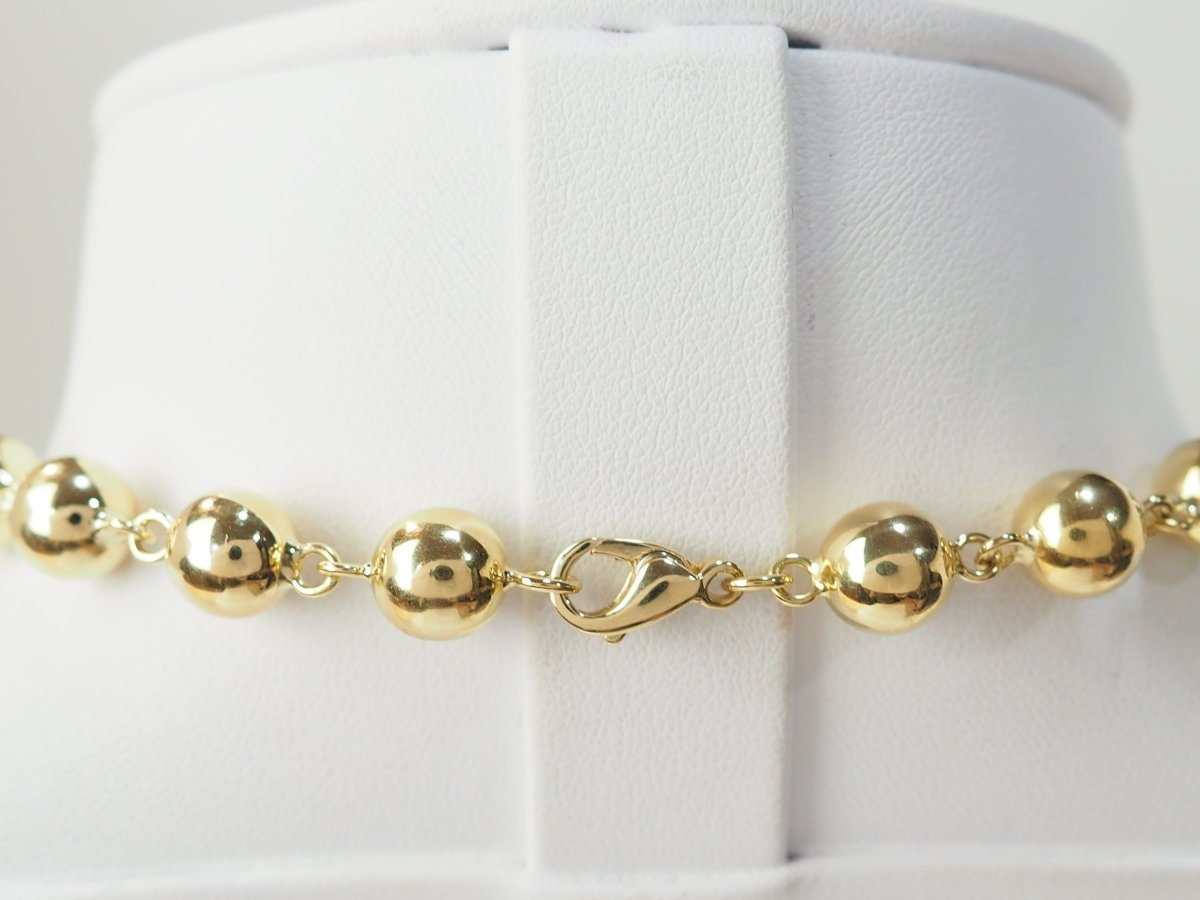 Collier Marseillais boules en or jaune - Castafiore