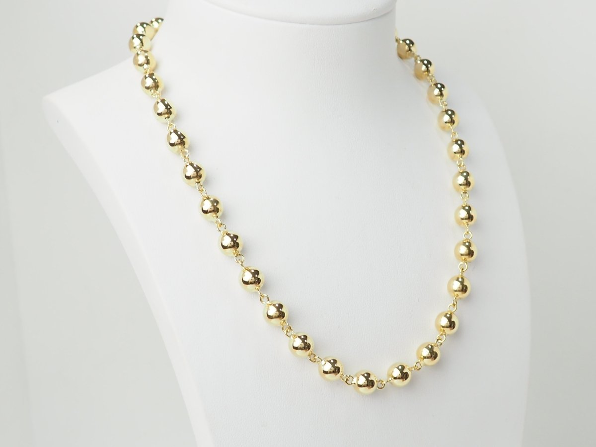Collier Marseillais boules en or jaune - Castafiore