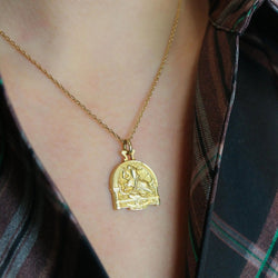 Collier Médaille en or jaune - Castafiore