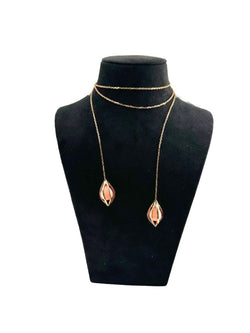 Collier MELLERIO en or rose et opales - Castafiore