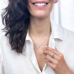 Collier MESSIKA Move Uno en or blanc et diamants - Castafiore