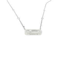 Collier MESSIKA Move Uno en or blanc et diamants - Castafiore