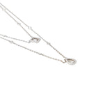 Collier Messika My twin Or blanc Diamant - Castafiore