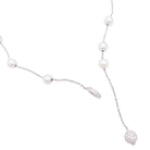 Collier MIKIMOTO en or blanc, perles blanches et diamants - Castafiore