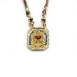 Collier Mini Scapulaire Heart - Marie Lichtenberg - Castafiore