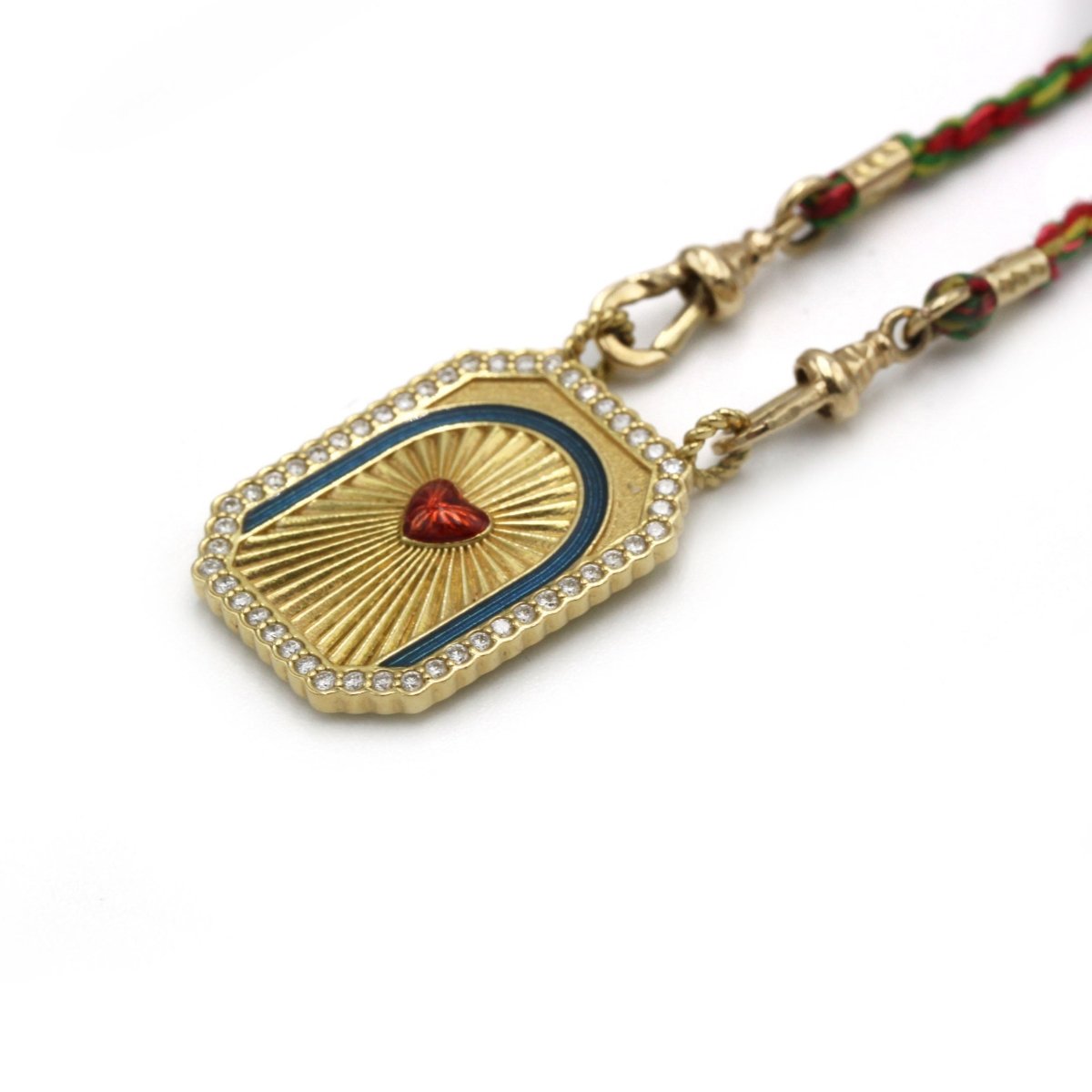 Collier Mini Scapulaire Heart - Marie Lichtenberg - Castafiore