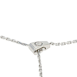 Collier Négligé CARTIER "Love Négligé" en or blanc et diamant - Castafiore