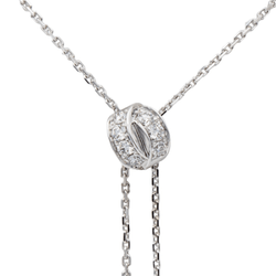 Collier Négligé CHAUMET "Lien Séduction" en or blanc et diamants - Castafiore