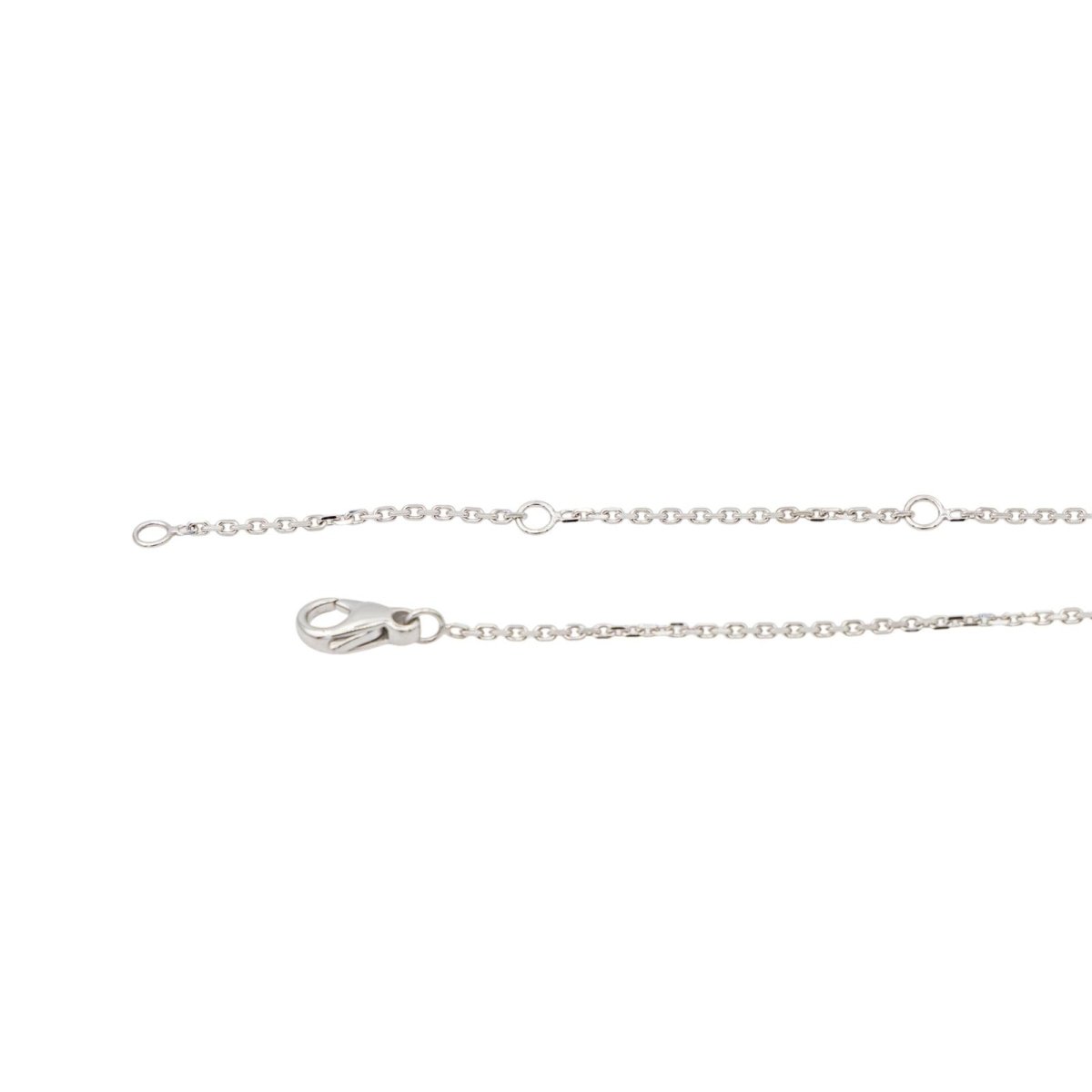 Collier Négligé CHAUMET "Lien Séduction" en or blanc et diamants - Castafiore