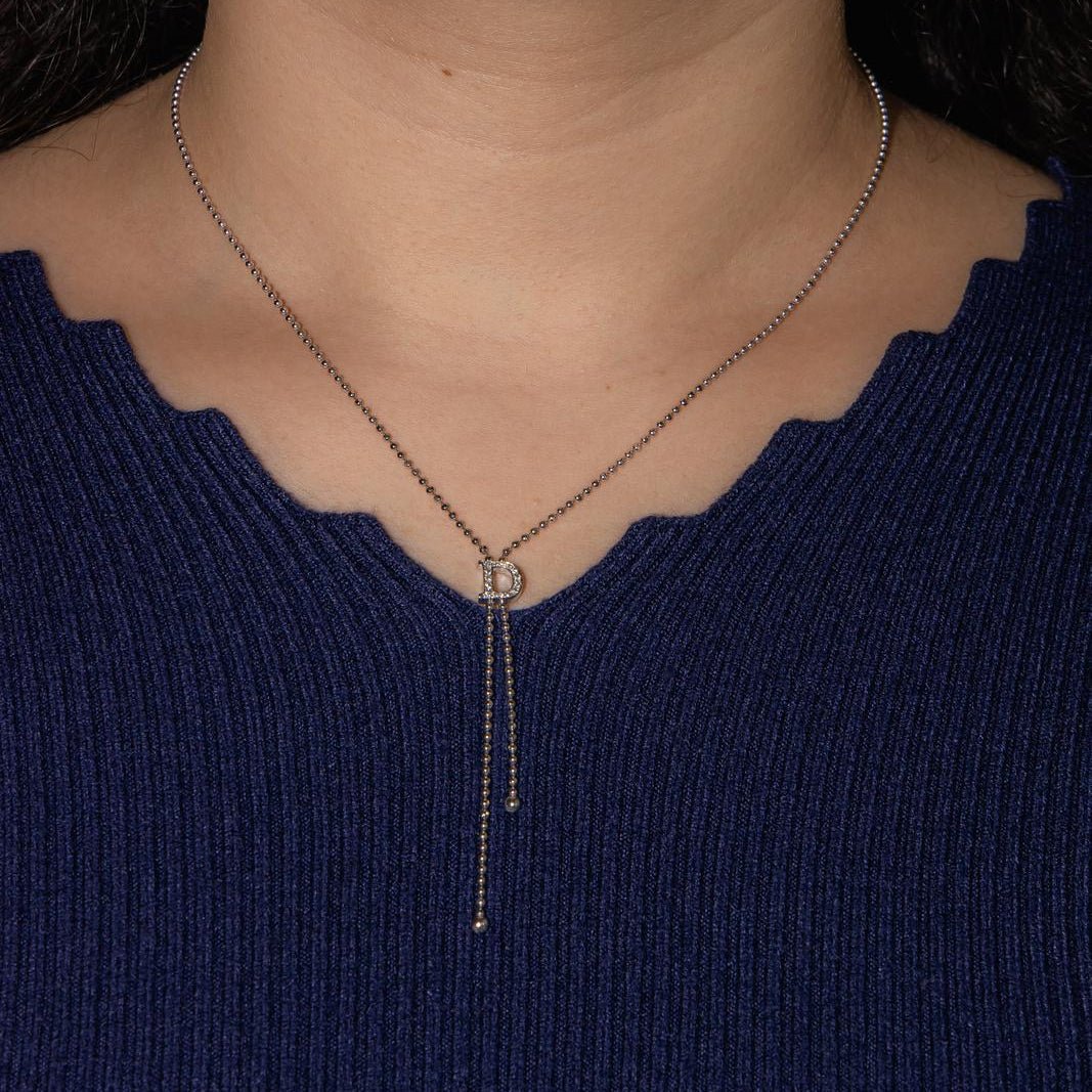 Necklace White gold diamond